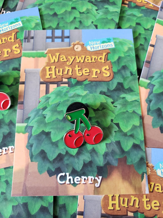 Animal Crossing Enamel Pins - Fruit Cherry Pin