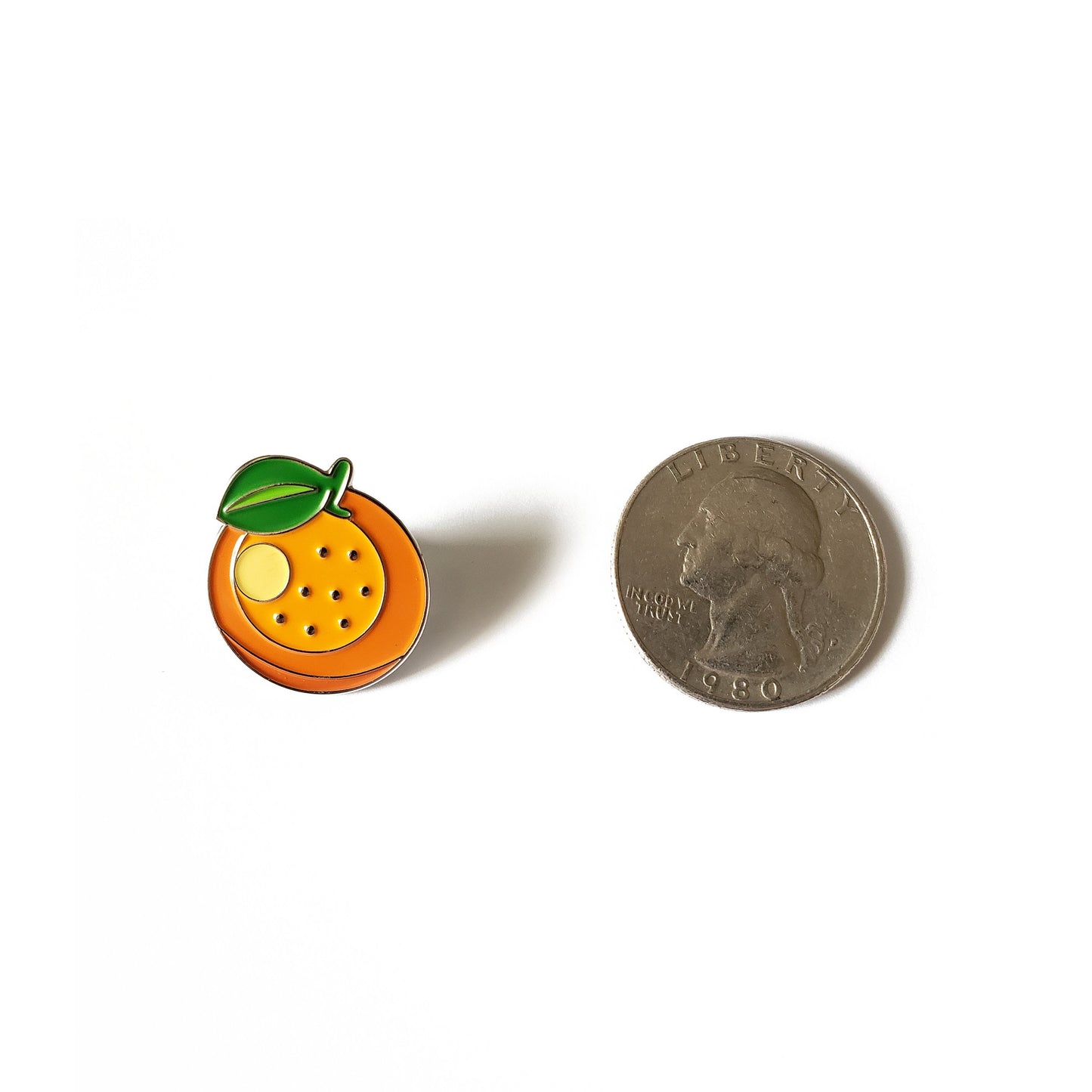 Animal Crossing Enamel Pins - Orange Pin - New Horizons