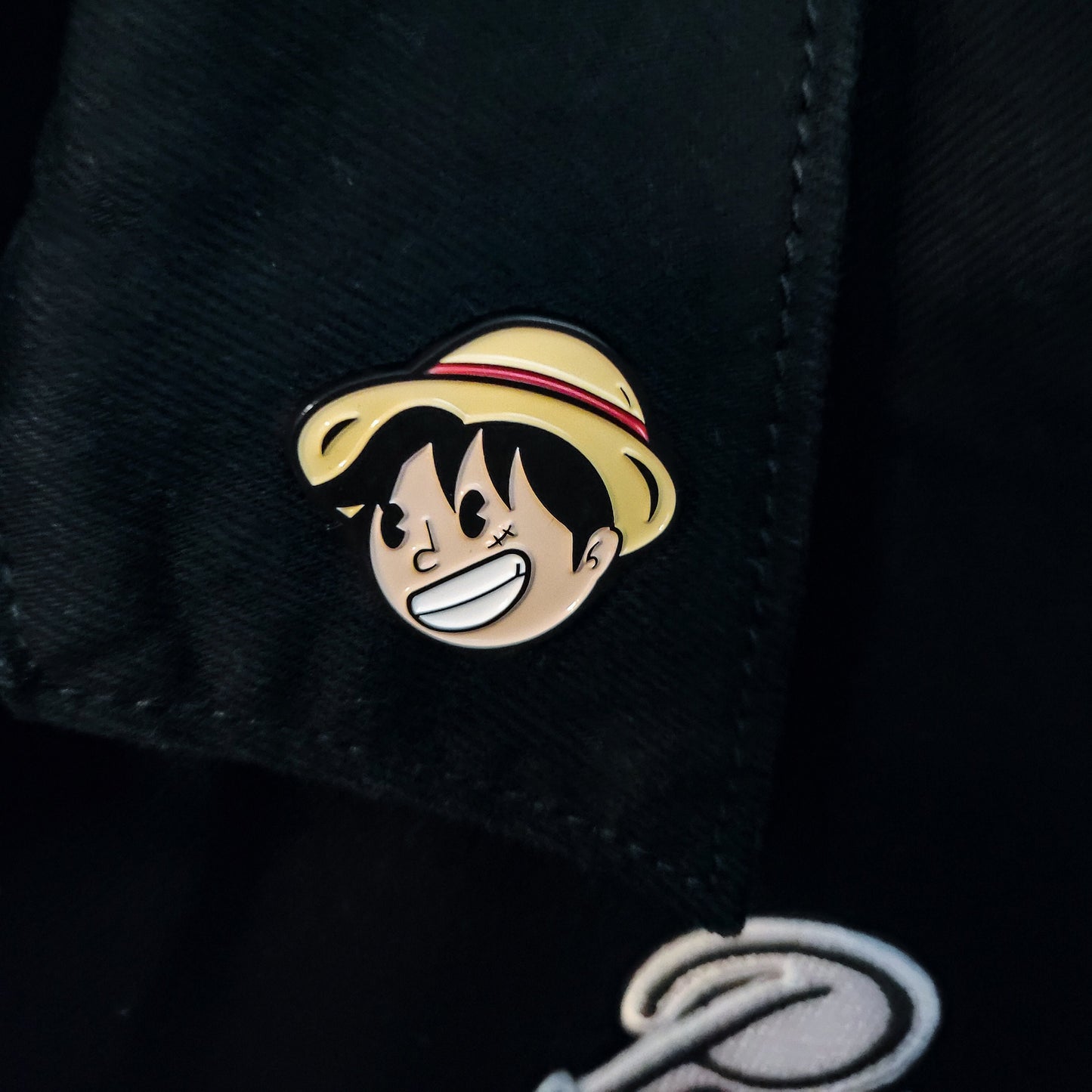 Steamboat Luffy Pin - One Piece X Steamboat Willie Inspired Anime Lapel Pin