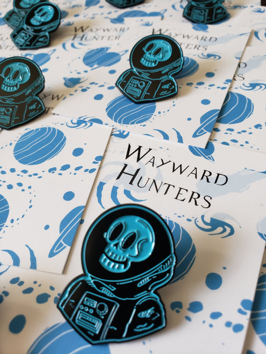 Skull Astronaut Pin - Dead Space Astronaut - Skulltronaut Enamel Pin