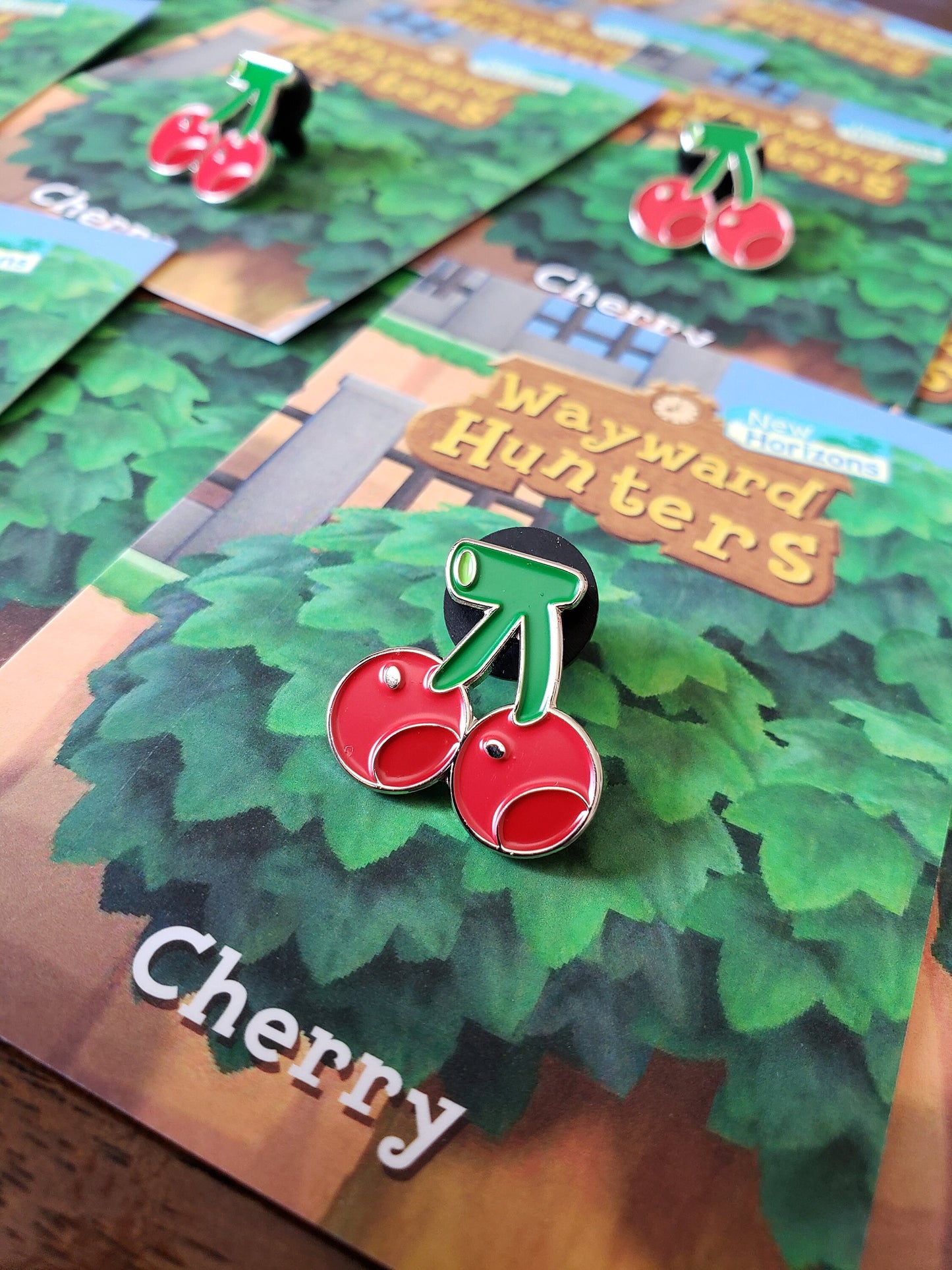 Animal Crossing Enamel Pins - Fruit Cherry Pin