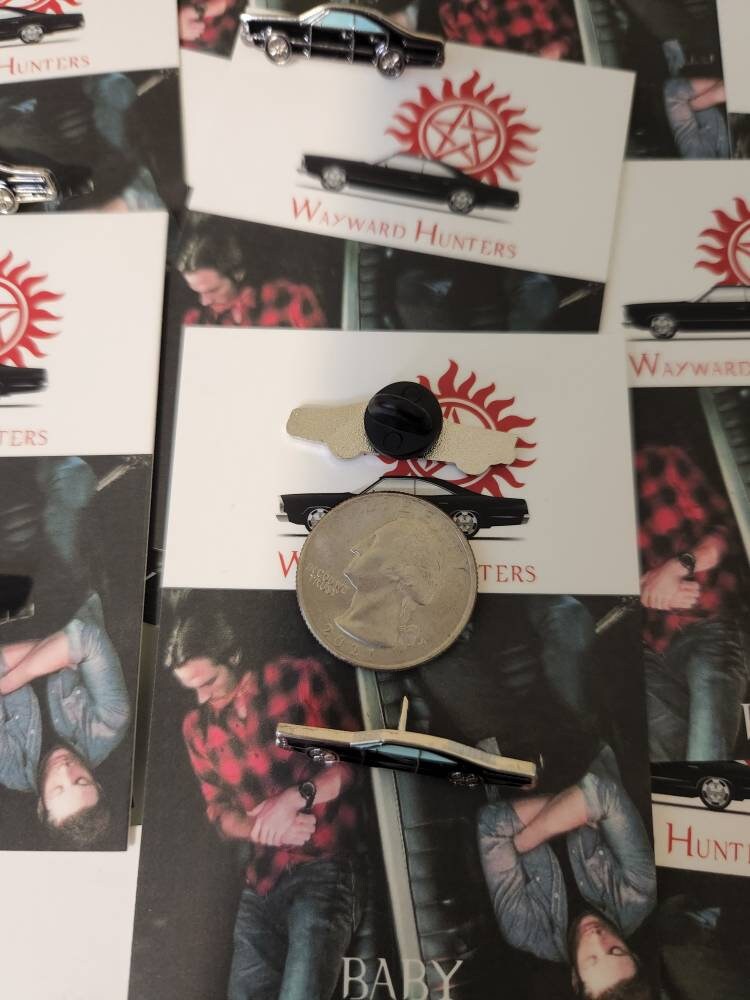 Supernatural Baby Car Pin