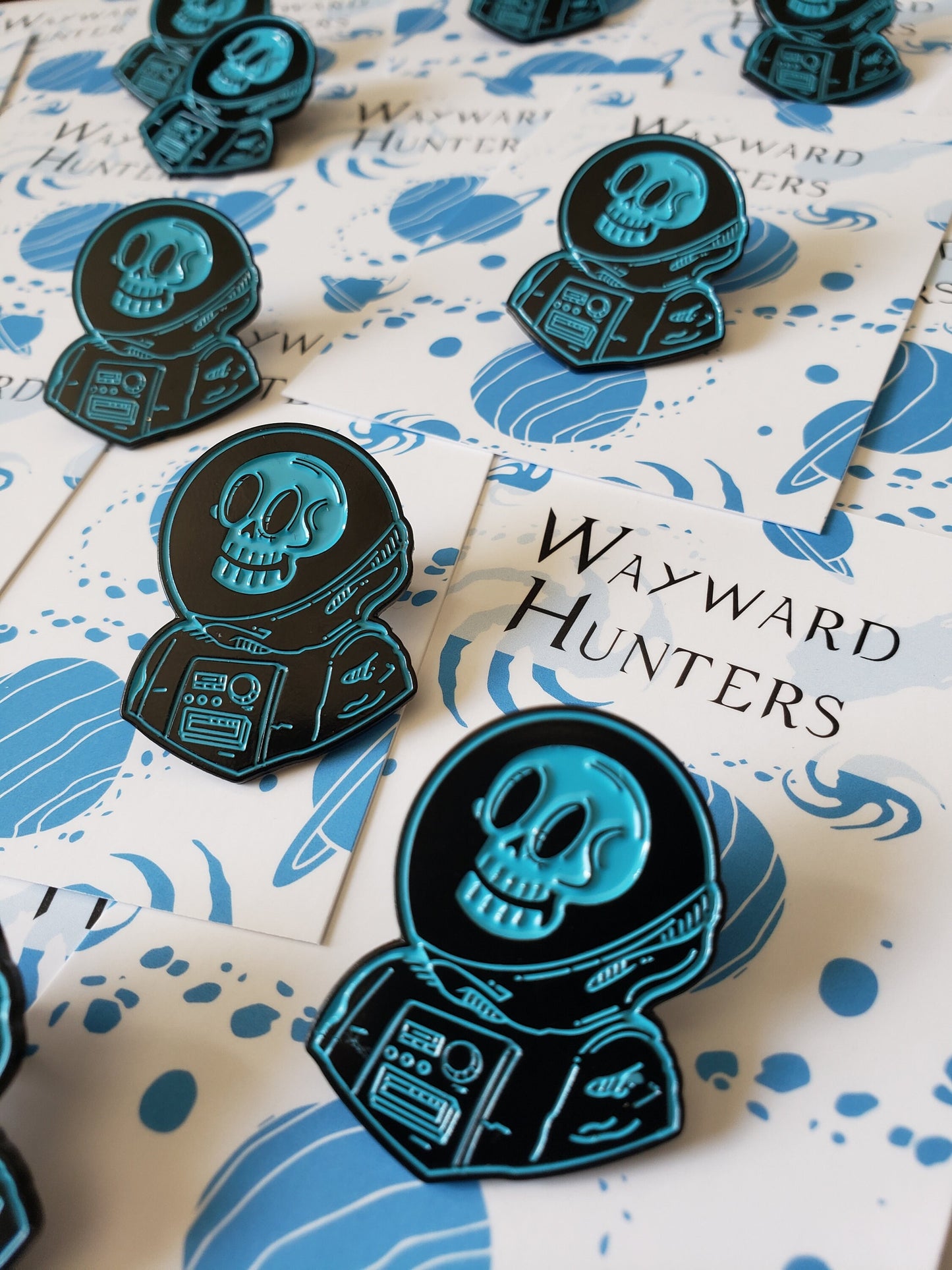Skull Astronaut Pin - Dead Space Astronaut - Skulltronaut Enamel Pin