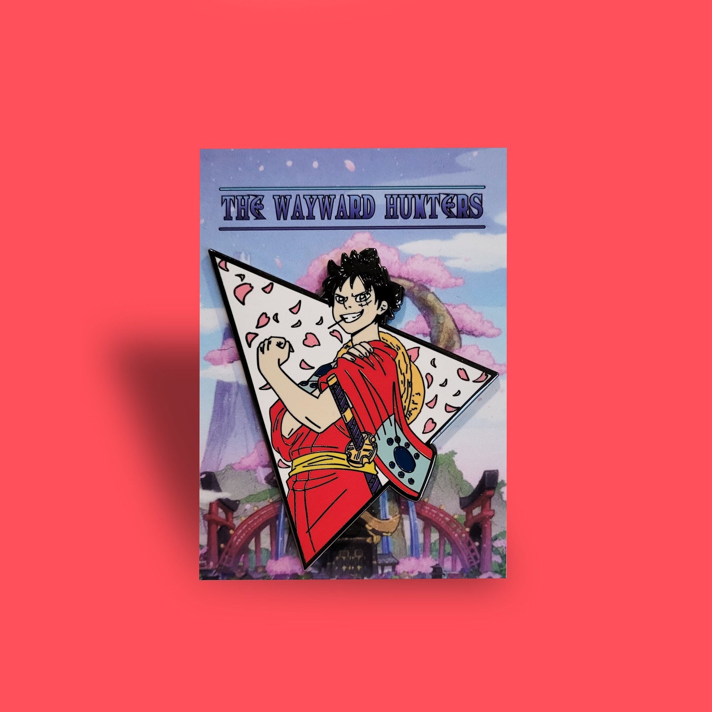 Pirate Rubber Boy - Anime Manga Cute Enamel Pins - Anime Pirates