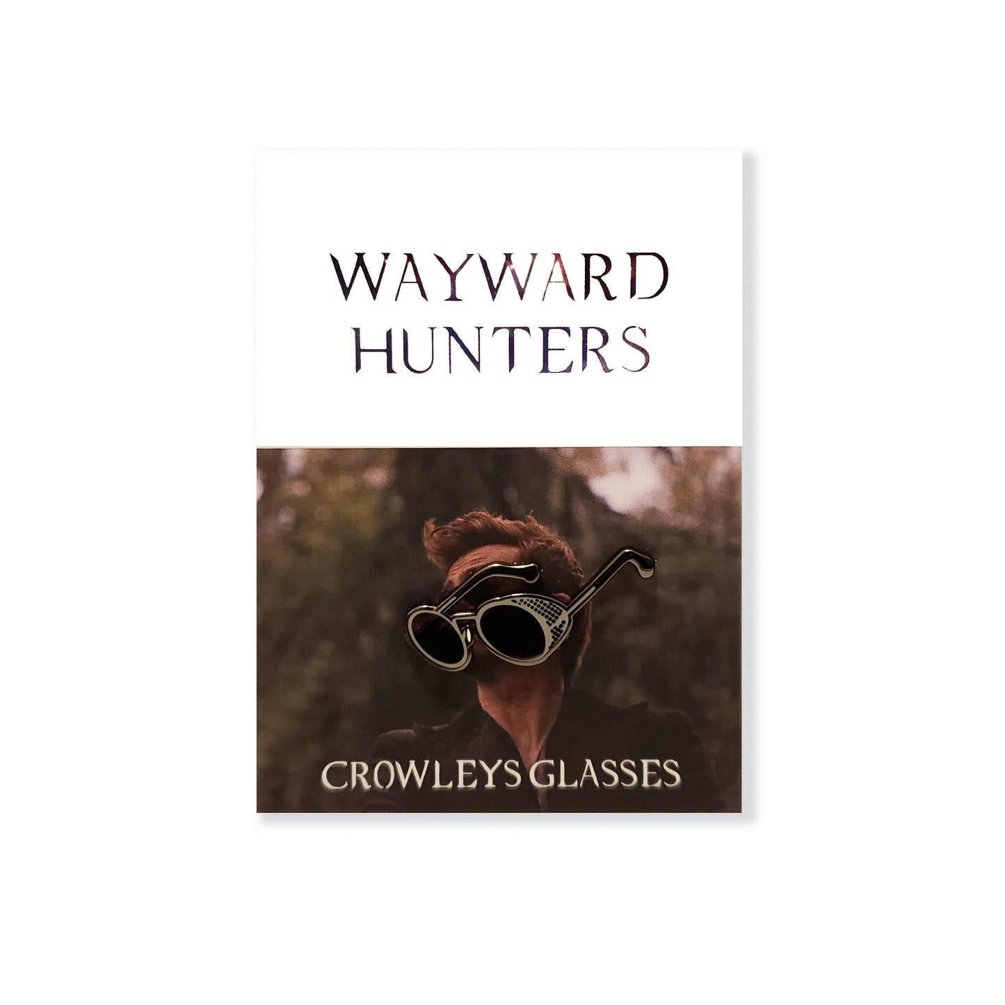 Good Omens Crowley's Glasses Pin