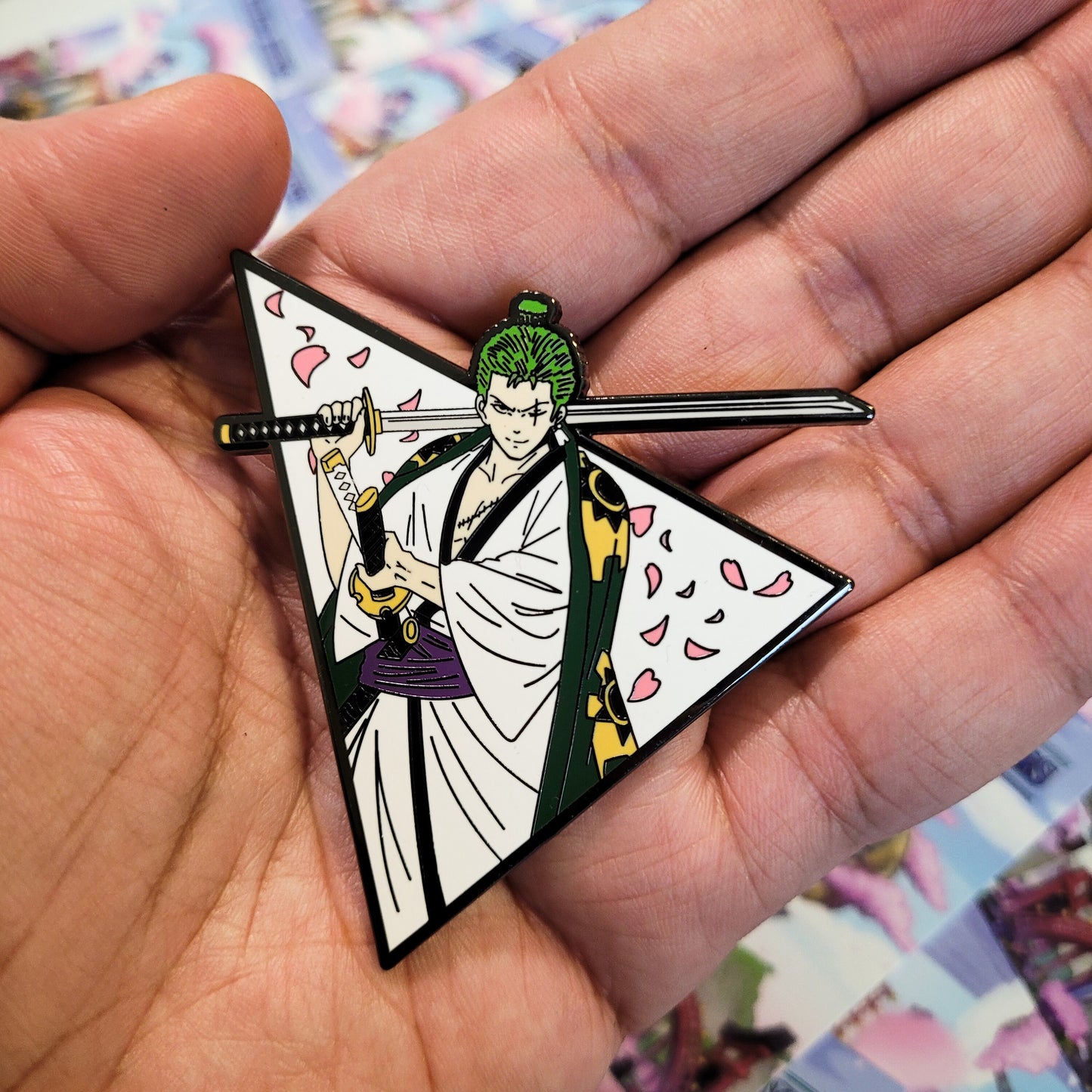 Pirate Rubber Boy & Pirate Hunter COMBO SET - Anime Manga Cute Enamel Pins - Anime Pirates Pins