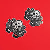 Lovecraftian Monster | HP Lovecraft Inspired Monster Sticker | Skull Octopus |