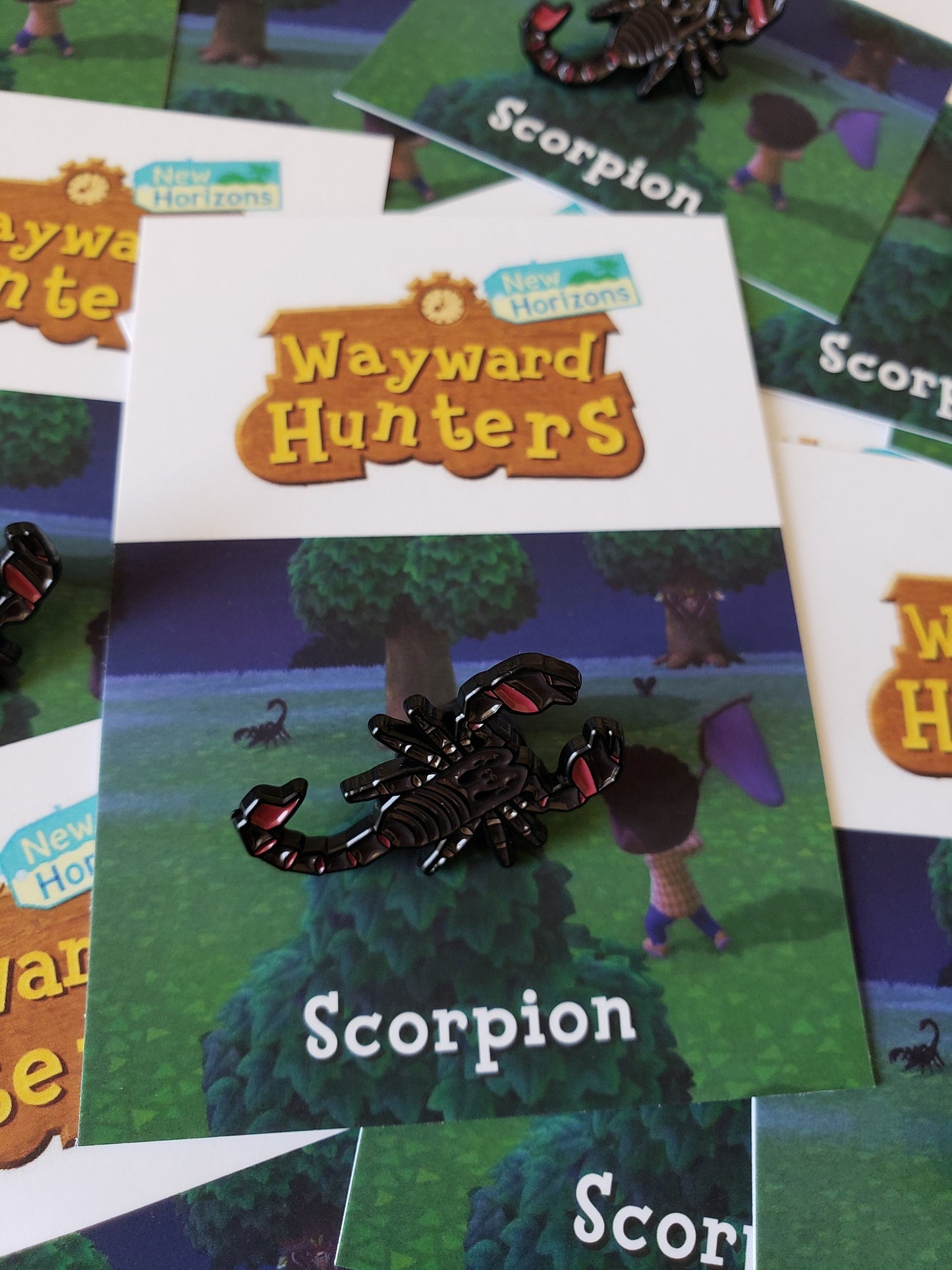 Animal Crossing Enamel Pins - Scorpion & Tarantula Pin Combo Pack