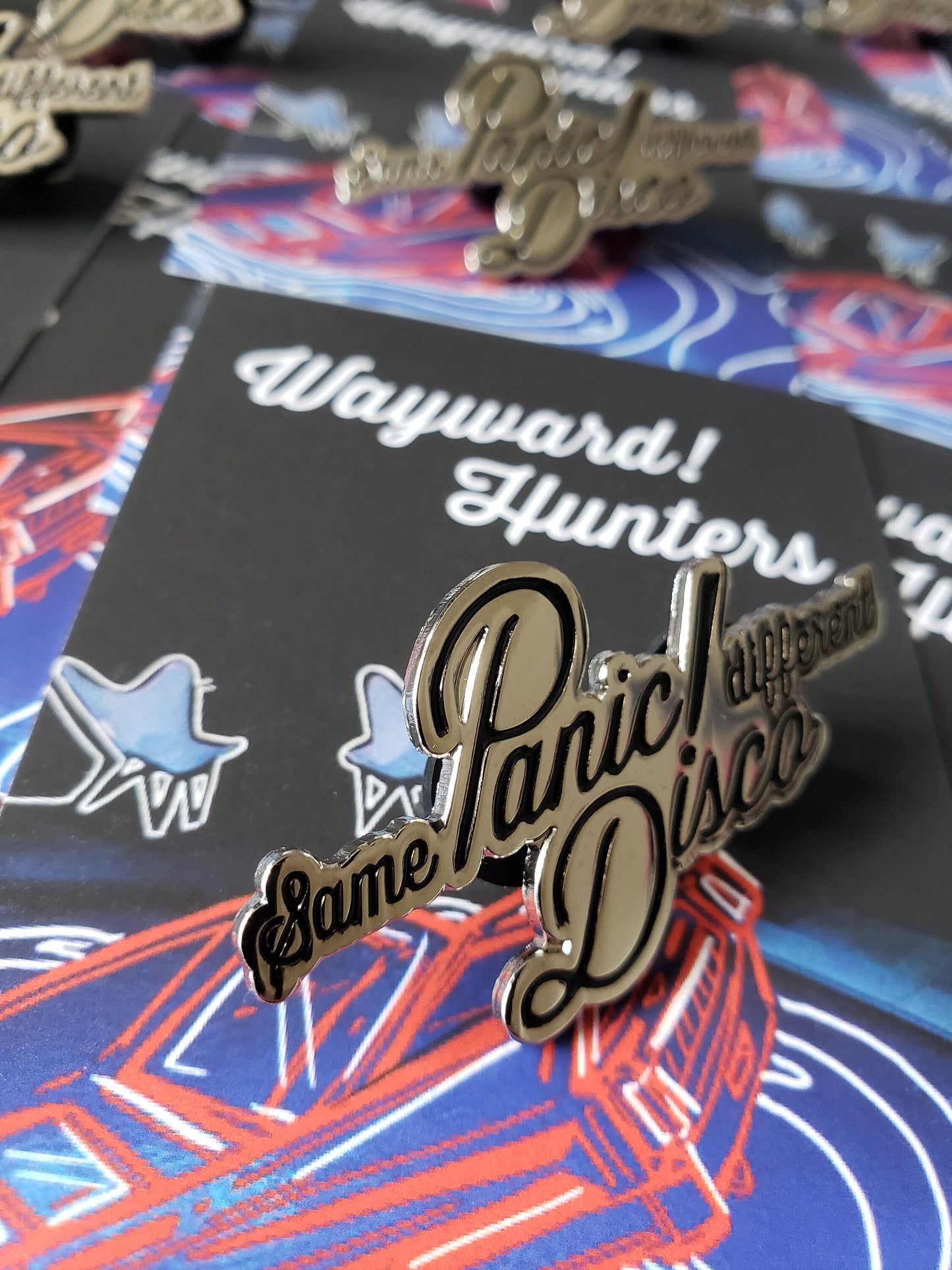 Same Panic! Different Disco Pin - Panic at the disco inspired pin