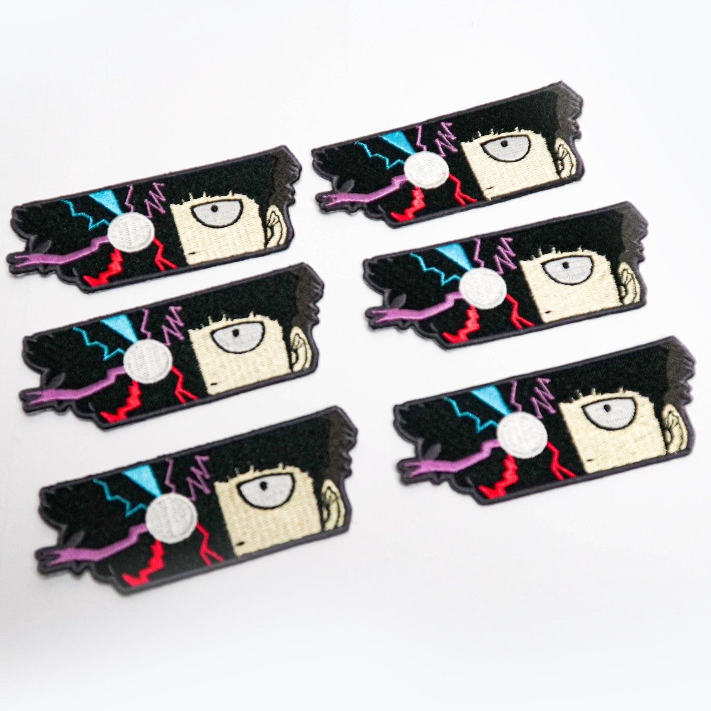 Psychic Boy Anime Inspired Iron-on Patch - Psycho Helmet Leader - Psycho Powers Boy Iron On Patch