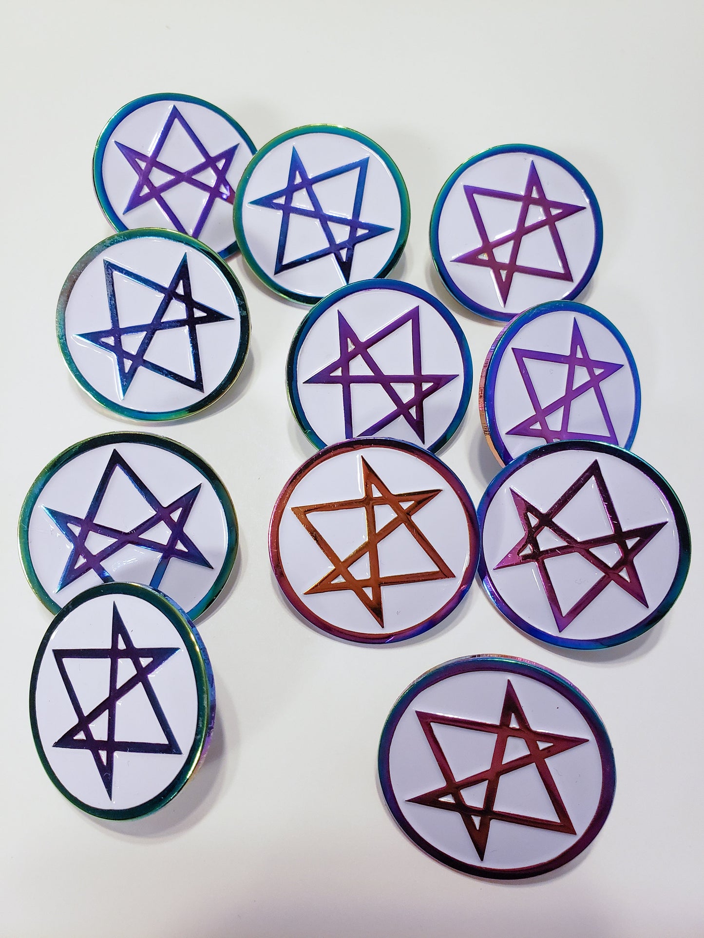 As Is Pins - Supernatural - Panic at the Disco - Umbrella Academy - Good Omens - AS IS - B Grade Lapel Pins