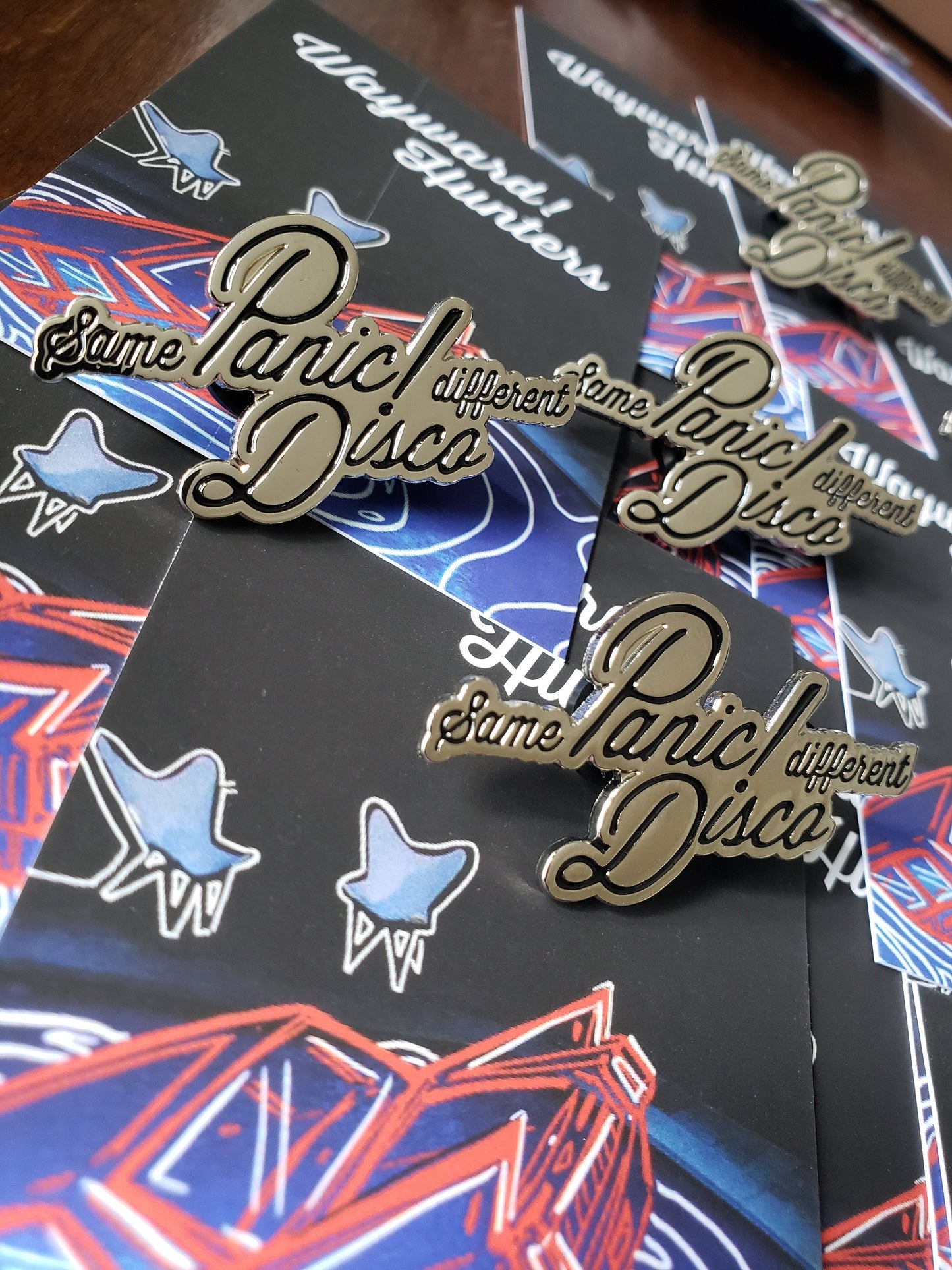 Same Panic! Different Disco Pin - Panic at the disco inspired pin