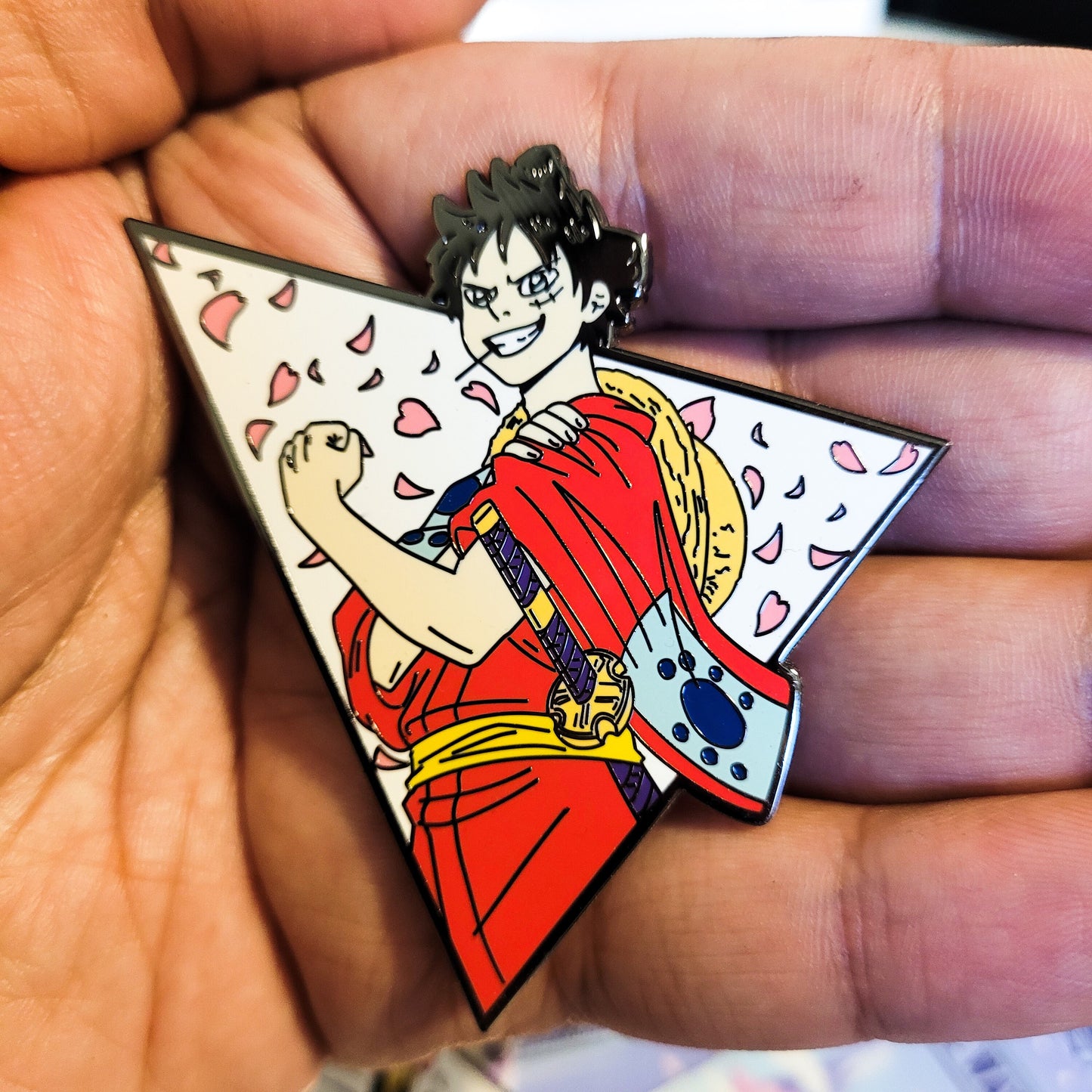 Pirate Rubber Boy - Anime Manga Cute Enamel Pins - Anime Pirates