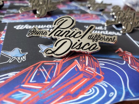 Same Panic! Different Disco Patch & Pin Combo