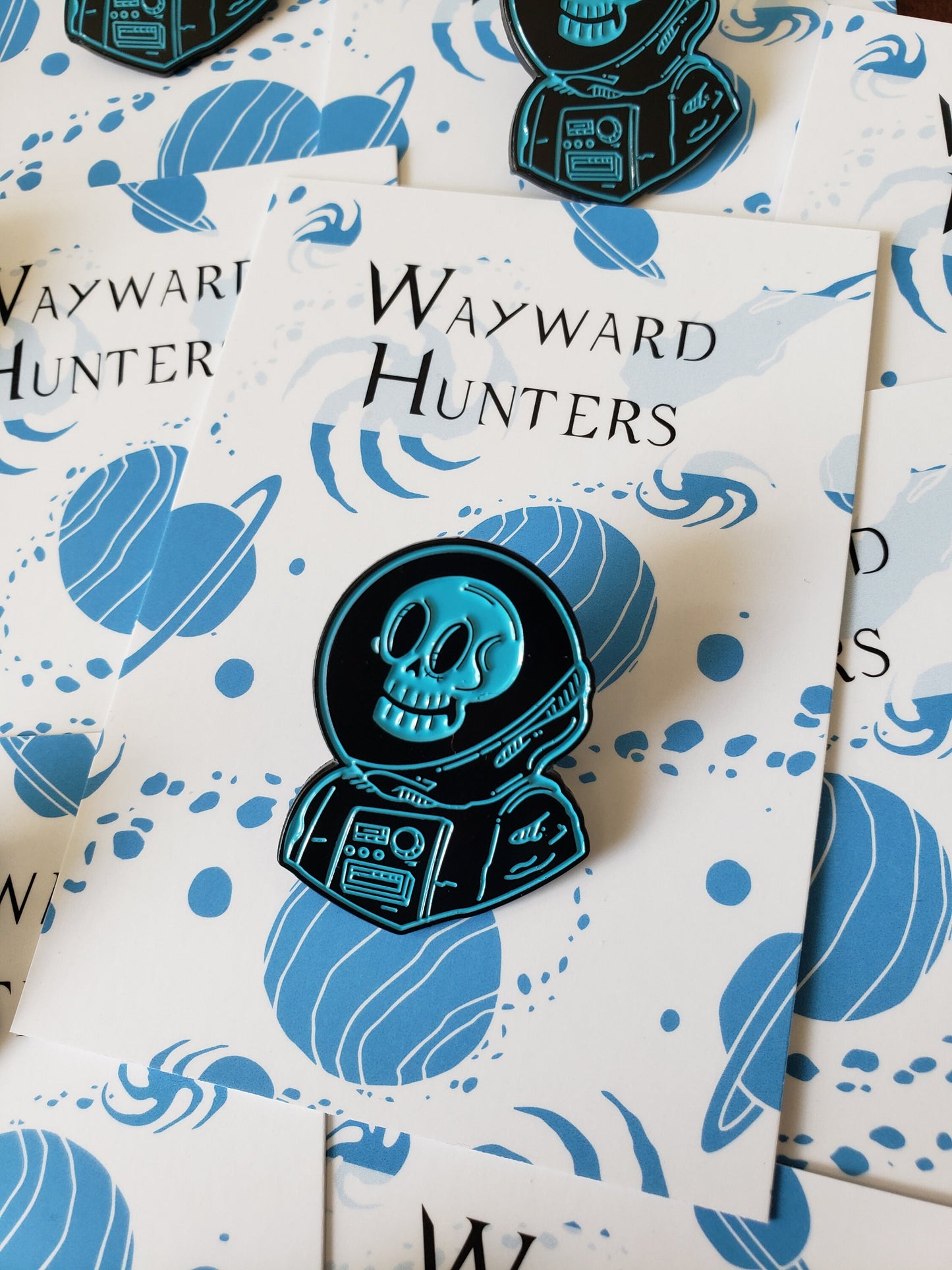 Skull Astronaut Pin - Dead Space Astronaut - Skulltronaut Enamel Pin