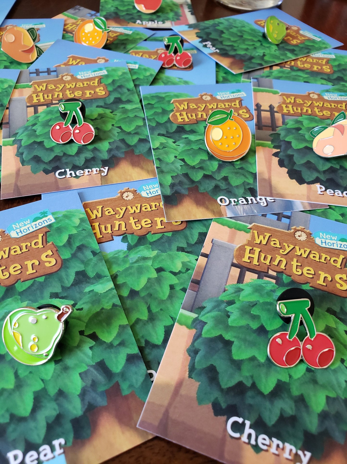 Animal Crossing Enamel Pins - Fruit Pin Group - New Horizons