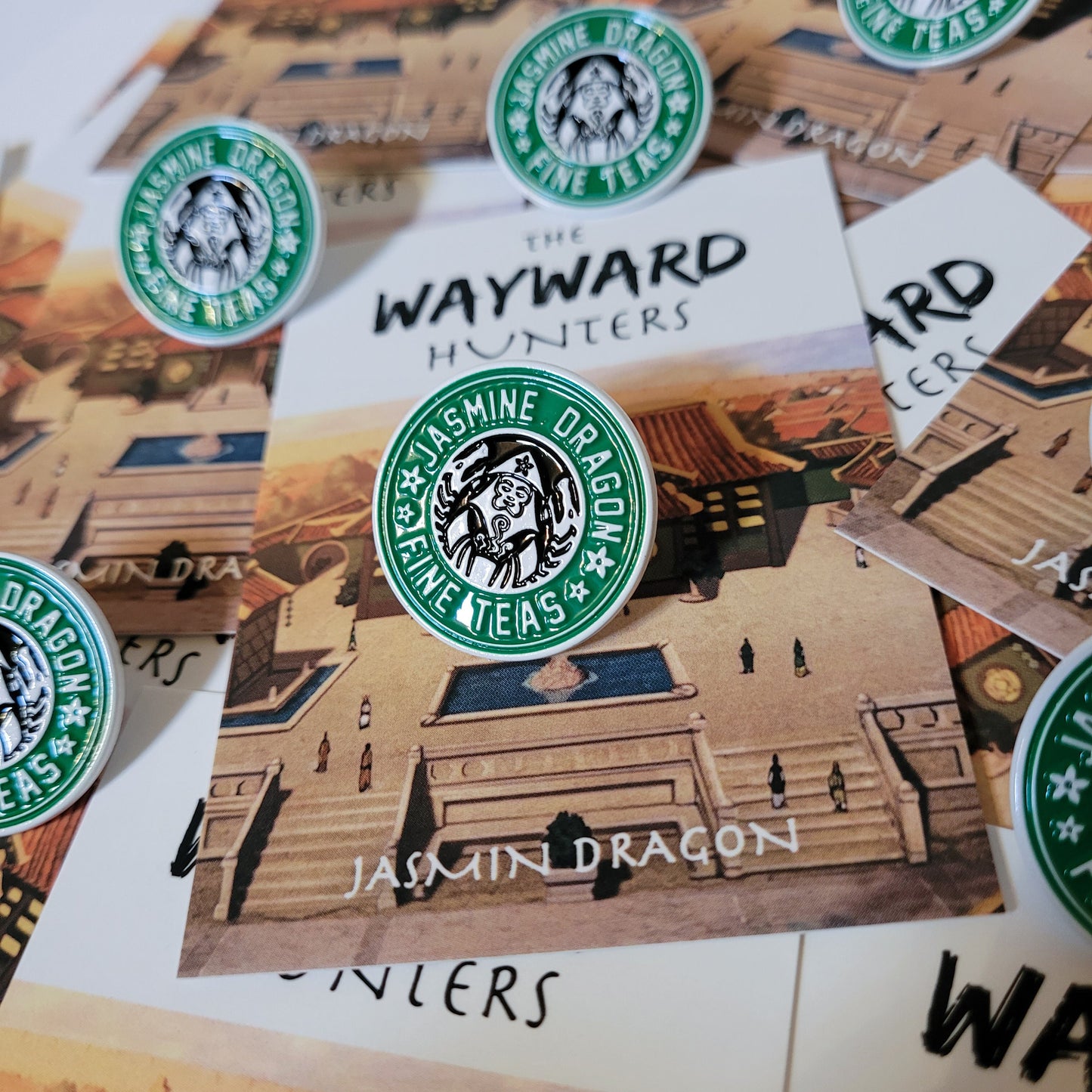 Jasmine Dragon Fine Teas | ATLA inspired pin
