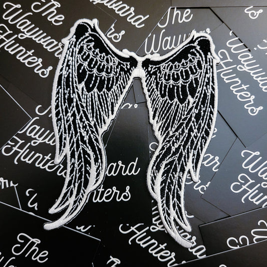 Supernatural Castiel's Wings Patch - Angel Wings Iron-on Patch