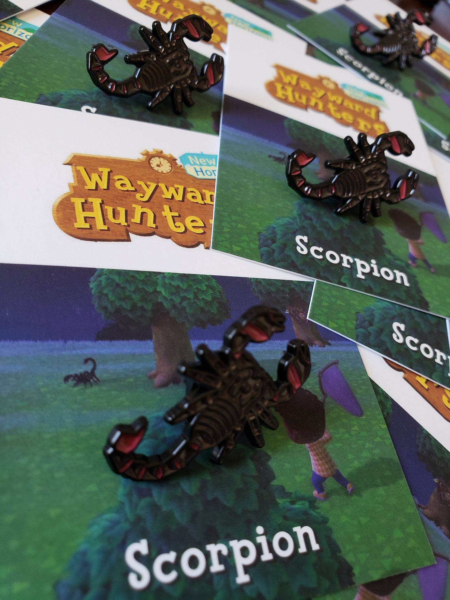 Animal Crossing Enamel Pins - Scorpion Pin - New Horizons