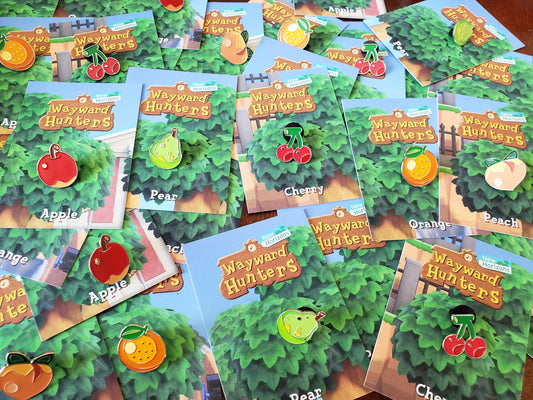 Animal Crossing Enamel Pins - Fruit Pin Group - New Horizons