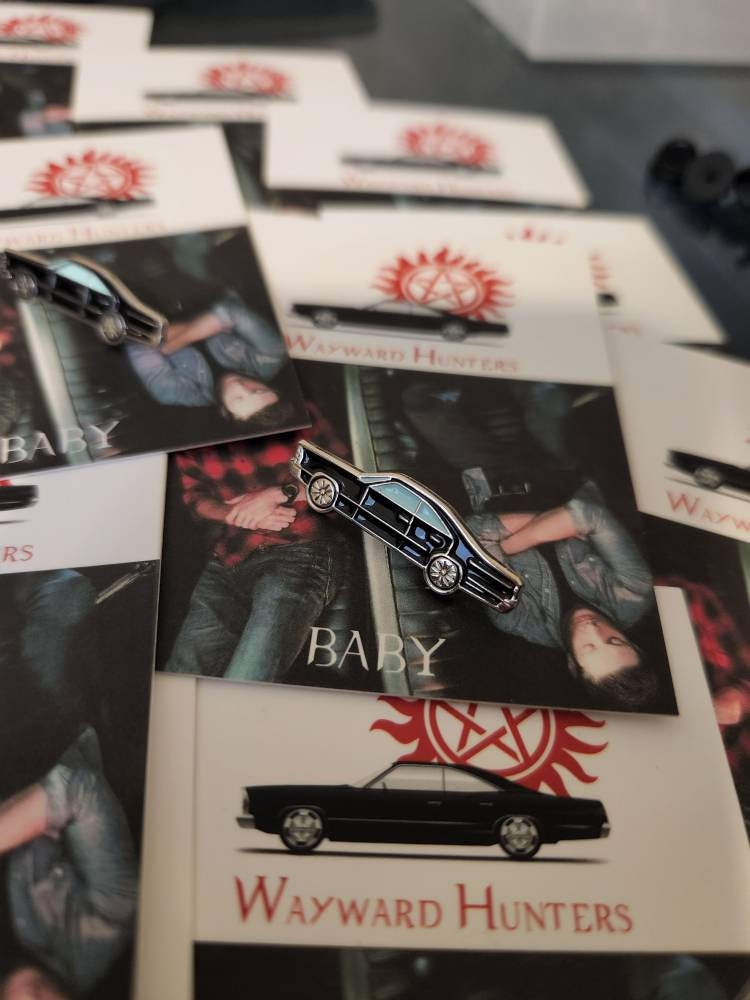 Supernatural Baby Car Pin