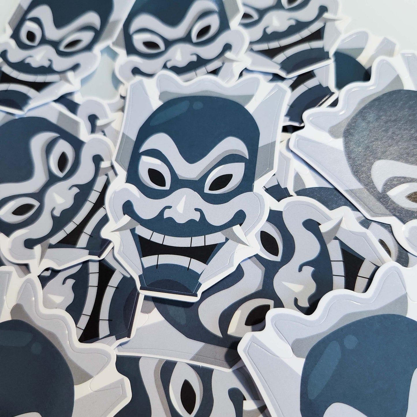The Blue Spirit Mask | ATLA Style Pin | ATLA Lapel Pin - NEW Hard Enamel