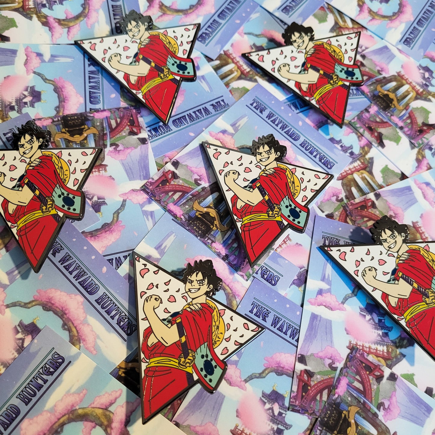 Pirate Rubber Boy - Anime Manga Cute Enamel Pins - Anime Pirates