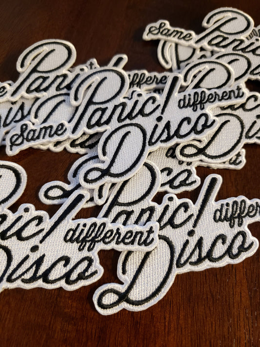 Same Panic! Different Disco Patch & Pin Combo