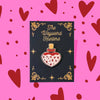 Love's Elixir: Pink Heart-shaped Enamel Pin of Enchantment - Love Hard Enamel Pin - Magical Potion Pin