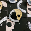 Skull Astronaut Pin - Space Themed Enamel Pin