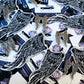 Supernatural Castiel's Wings Pin and Patch Combo - Angel Wings Lapel Pin and Iron-on Patch