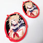 Cute Blood Villain Anime Girl Stickers - Anime Waifu - Crazy anime girl - Anime Manga Stickers