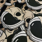 Skull Astronaut Patch - Space Themed Iron-On Patch