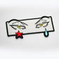 Hisoka - Anime Hunter Clown Eyes Iron On Patch - Anime Iron On Patch