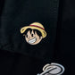 Steamboat Luffy Pin - One Piece X Steamboat Willie Inspired Anime Lapel Pin