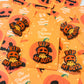 Halloween Pumpkin - R.I.P MY Guts lapel Pin- Quirky Pumpkin Guts Lapel Pin - Halloween Humor Hard Enamel Pin