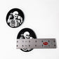 Coffee Addict Sticker - Skeleton Coffee & Iced Coffee Stickers - Coffee Themed Sticker