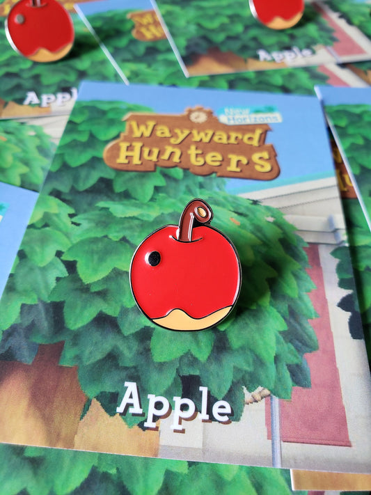 Animal Crossing Enamel Pins - Fruit Apple Pin -  New Horizons