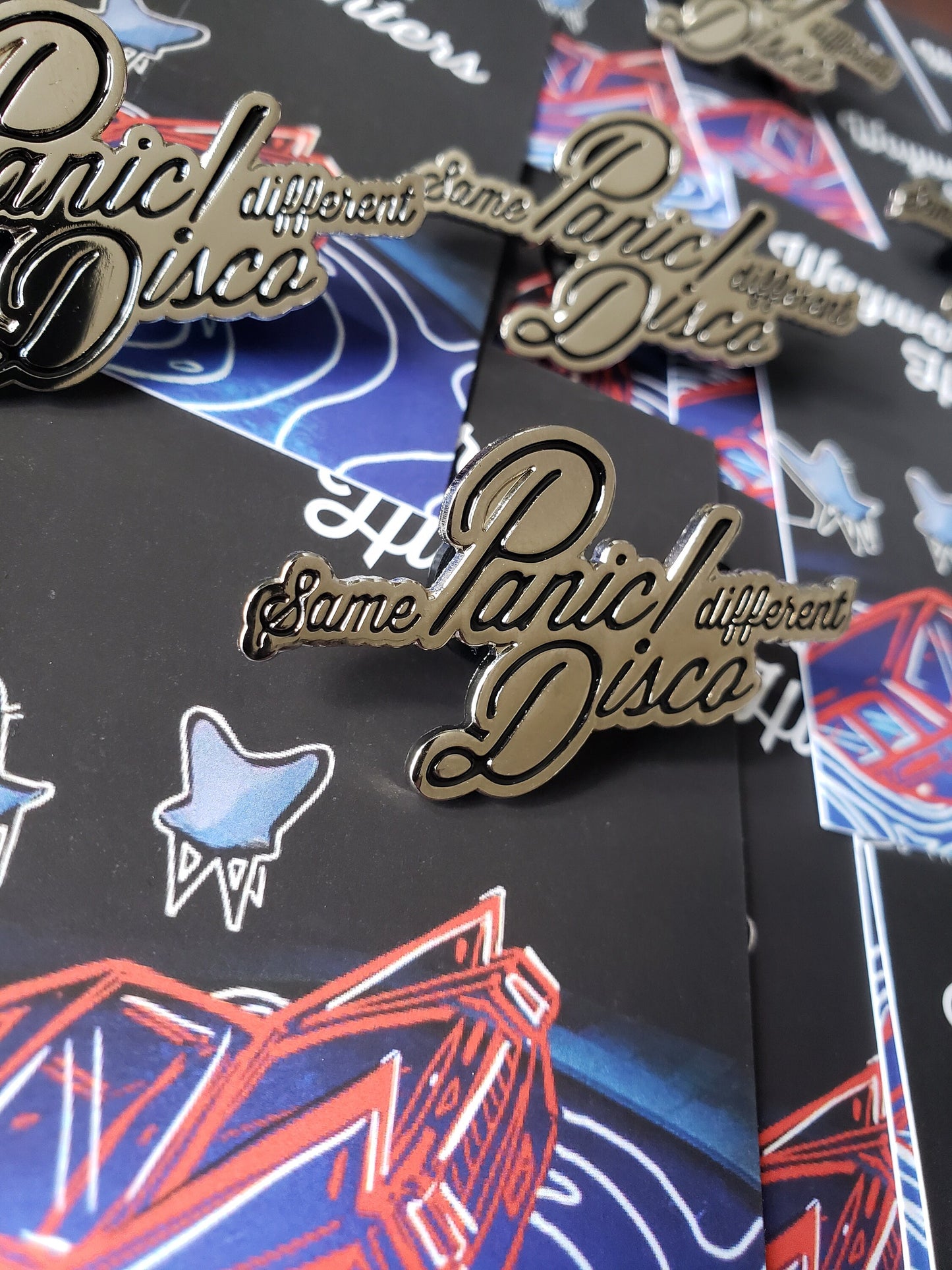 Same Panic! Different Disco Pin - Panic at the disco inspired pin