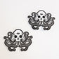 Lovecraftian Monster | HP Lovecraft Inspired Monster Sticker | Skull Octopus |