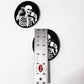 Coffee Addict Sticker - Skeleton Coffee & Iced Coffee Stickers - Coffee Themed Sticker