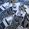Supernatural Castiel's Wings Pin and Patch Combo - Angel Wings Lapel Pin and Iron-on Patch