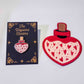 Love's Elixir COMBO: Pink Heart-shaped Enamel Pin and Patch of Enchantment - Love Hard Enamel Pin - Magical Potion Pin & Patch Combo