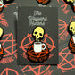 Morning Ritual - Coffee Skull Pin - Hard Enamel Lapel Pin - Coffee Pin