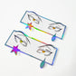 Anime Hunter Clown Eyes Holographic Sticker -  Anime Manga Stickers - Hunter Anime Holo Sticker - 2 Stickers