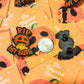 Halloween Pumpkin - R.I.P MY Guts lapel Pin- Quirky Pumpkin Guts Lapel Pin - Halloween Humor Hard Enamel Pin