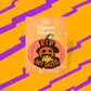 Halloween Pumpkin - R.I.P MY Guts lapel Pin- Quirky Pumpkin Guts Lapel Pin - Halloween Humor Hard Enamel Pin