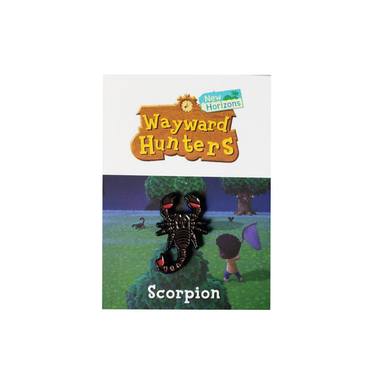 Animal Crossing Enamel Pins - Scorpion Pin  - New Horizons