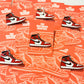 Classic 1 High Chicago Red Sneaker - High-Top Sneaker Hard Enamel Pin Inspired by Classic Basketball Shoe!