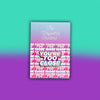 You're Too Close Pin: A Humorous Reminder of Personal Space - Funny Enamel Pin